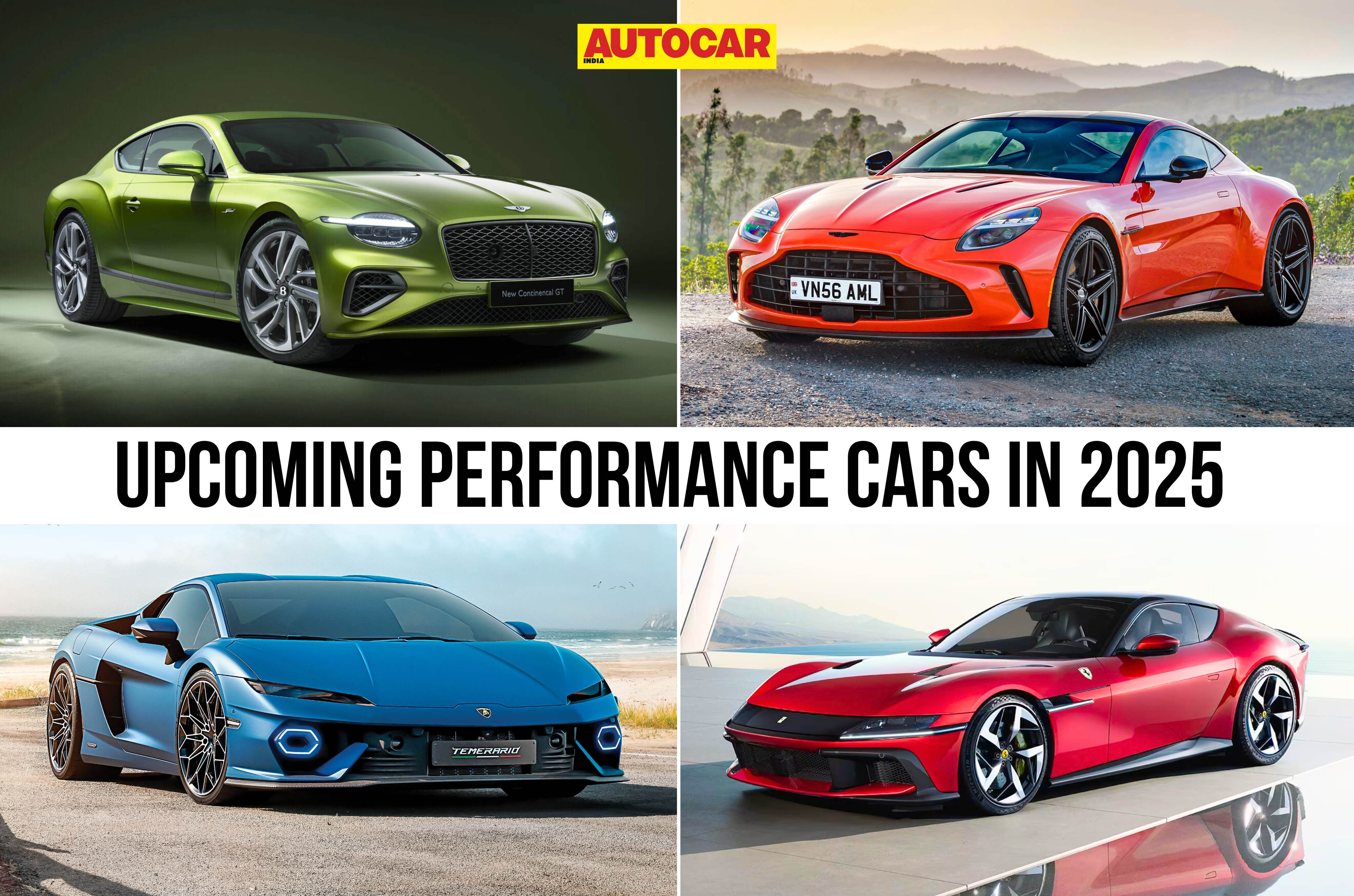 New performance cars in 2025 